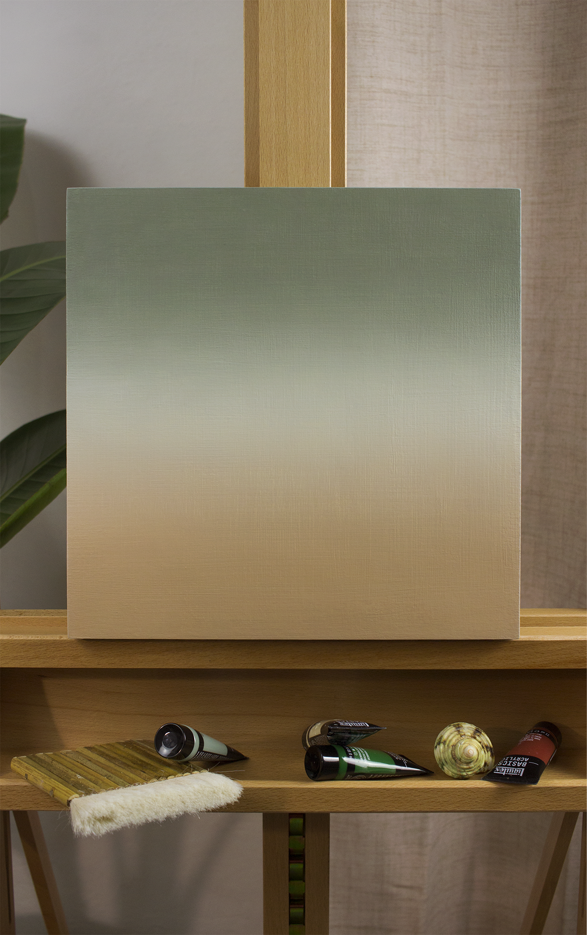 Radici nella terra e fronde al vento - N 1 - serie “Meditazioni Cromatiche”