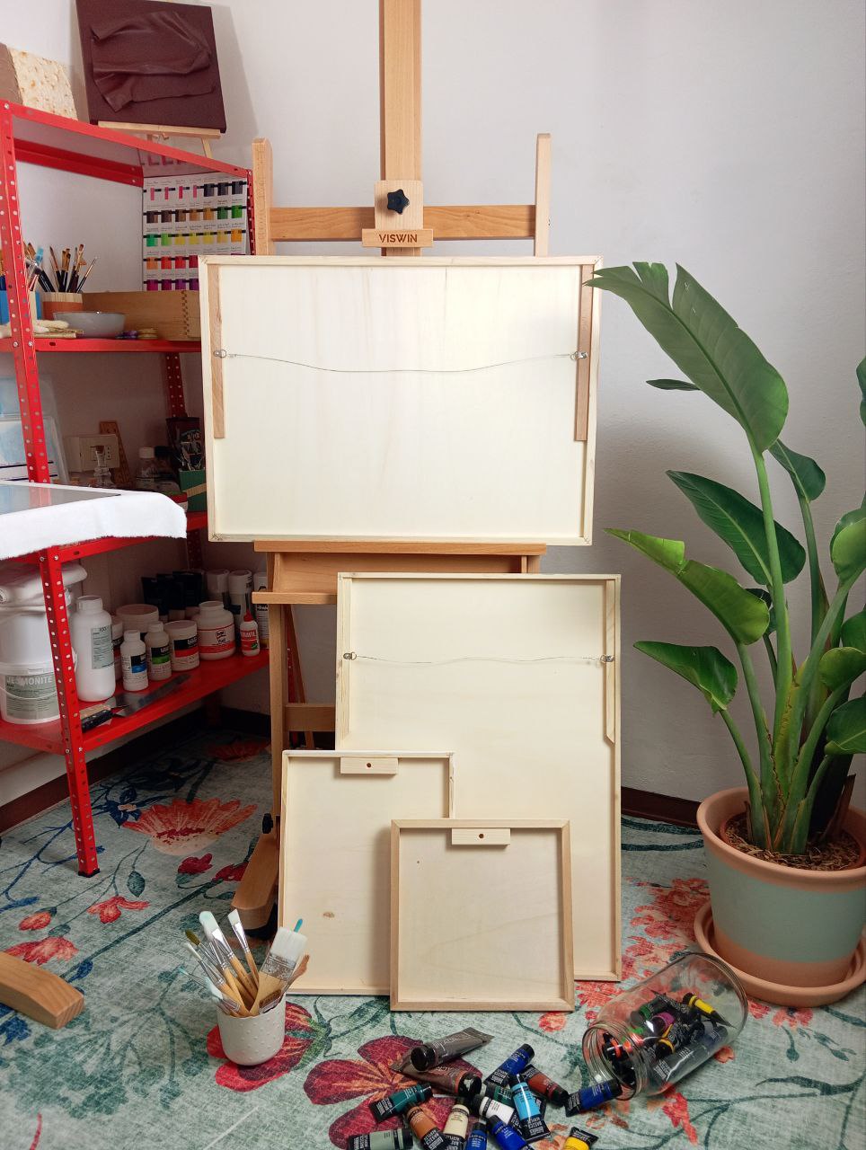 Radici nella terra e fronde al vento - N 1 - serie “Meditazioni Cromatiche”